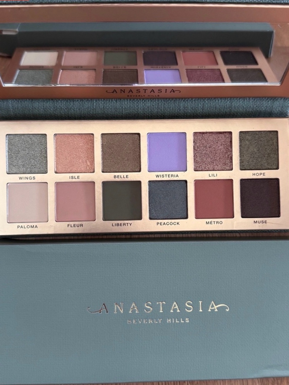 Anastasia Beverly Hills Nouveau All-in-one Eyeshadow And Pressed Pigment Palette